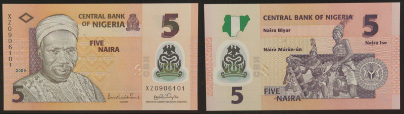 Nigeria - banconota 5 Naira 2009 - P#38

UNC

SPEDIZIONE IN TUTTO IL MONDO -...