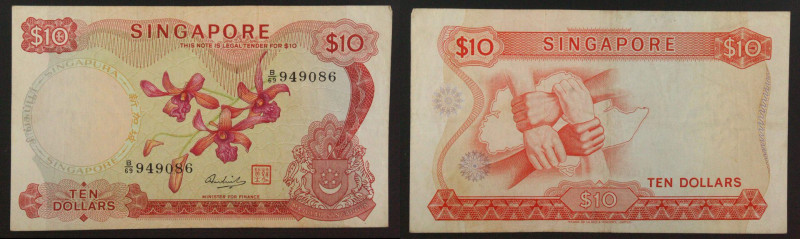 Singapore - banconota 10 Dollari ND (1967-1973) - P#3

VF

SPEDIZIONE IN TUT...