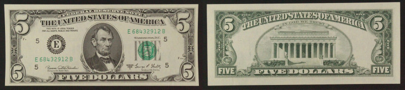 USA - banconota 5 Dollari Serie 1969 C - P#450a

c AU

SPEDIZIONE IN TUTTO I...