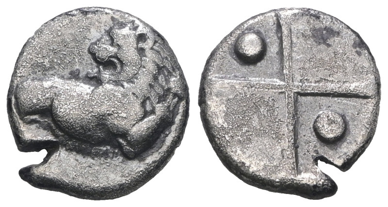 Thrace, Thracian Chersonese. Cherronesos. 400-350 B.C. AR hemidrachm. Weight 1,9...