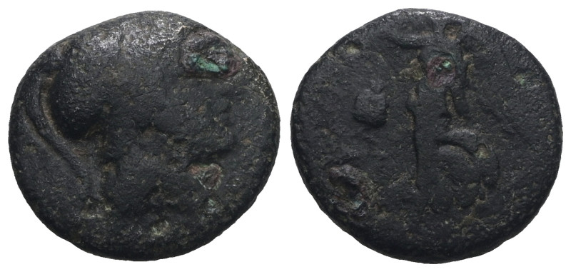 Greek uncertain AE. Weight 3,17 gr - Diameter 14 mm.