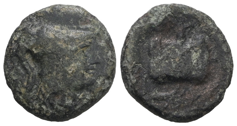 Greek uncertain AE. Weight 2,94 gr - Diameter 14 mm.