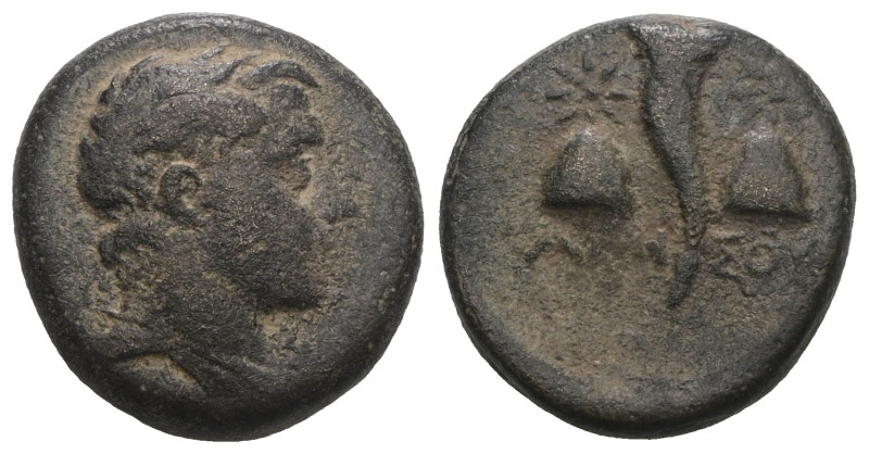 PONTOS. Amisos. Ae. Struck under Mithradates VI (Circa 120-111 or 110-100 BC). W...