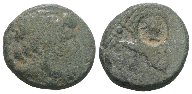 Greek uncertain AE. Weight 4,45 gr - Diameter 15 mm.