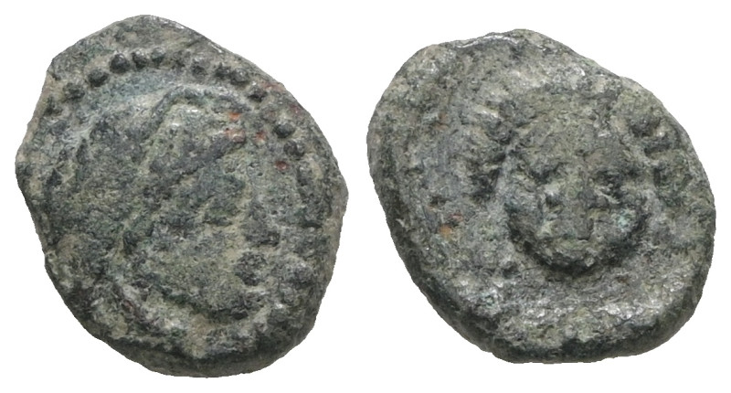 Greek uncertain AE. Weight 1,22 gr - Diameter 10 mm.