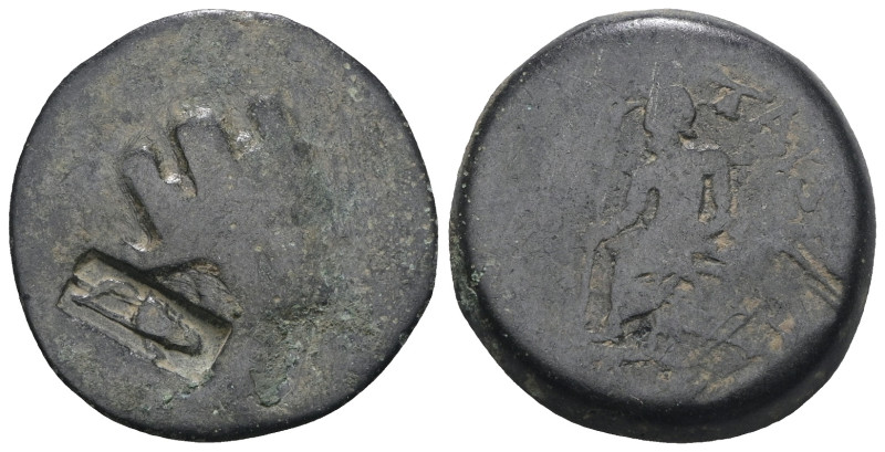 CILICIA, Tarsos. 164-27 BC. Æ. Weight 6,73 gr - Diameter 21 mm.