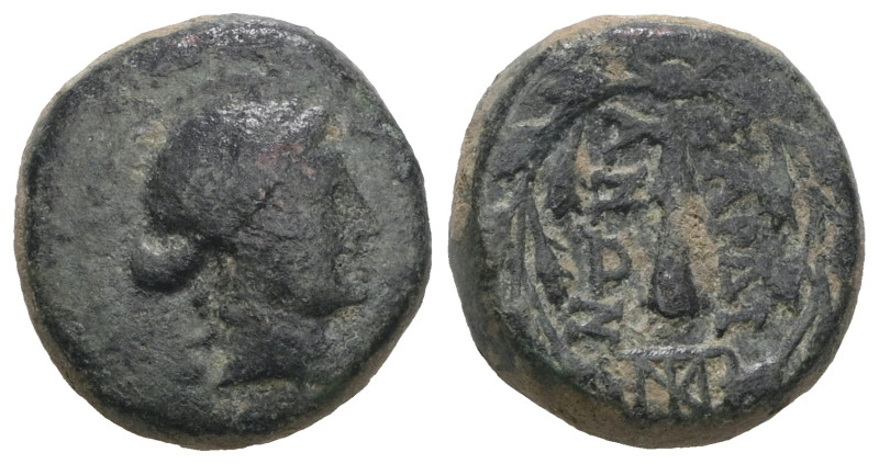 Lydia, Sardes Æ 15mm. Circa 133 BC-AD. Weight 4,21 gr - Diameter 13 mm.