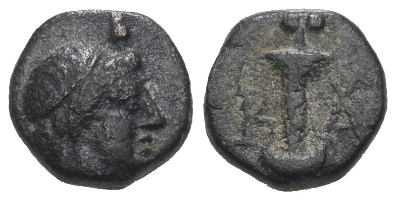 Greek uncertain AE. Weight 1,42 gr - Diameter 8 mm.