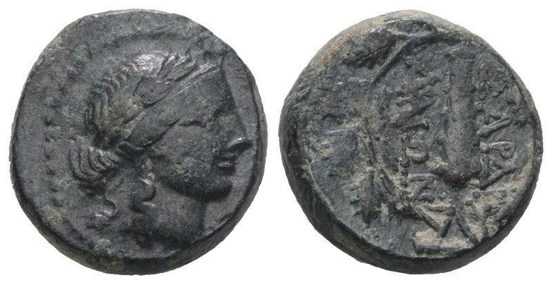 Lydia, Sardes AE, ca 133 BC-AD. Weight 4,18 gr - Diameter 11 mm.