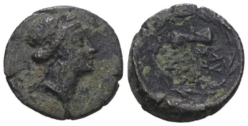 Phrygia. Abbaitis circa 200-0 BC. Weight 3,11 gr - Diameter 14 mm.