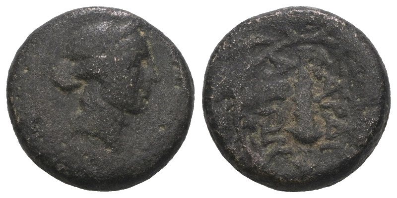 Lydia, Sardes, AE, 2nd-1st cent. Weight 3,34 gr - Diameter 12 mm.