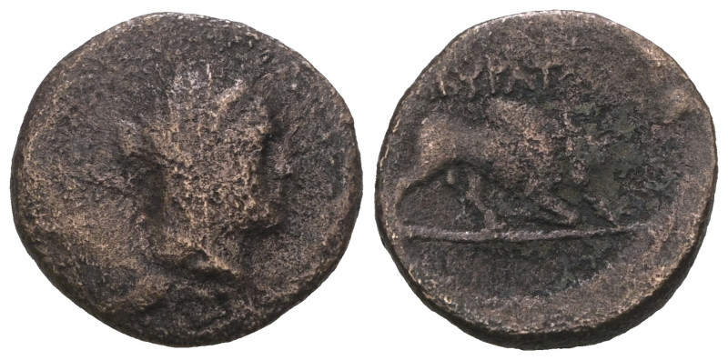 Greek uncertain AE. Weight 2,76 gr - Diameter 14 mm.