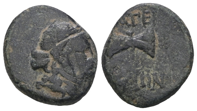 Lydia, Thyateira 2. century BC. AE. Weight 2,82 gr - Diameter 15 mm.