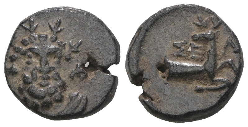 Pisidia, Selge, AE, 2nd-1st centuries BC. Weight 2,46 gr - Diameter 10 mm.