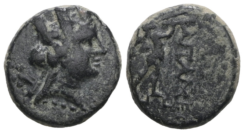 Phrygia, Apameia AE, ca 88-40 BC. Weight 3,67 gr - Diameter 13 mm.