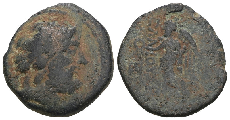 Cilicia, Elaiussa-Sebaste, AE, 1 st cent. BC. Weight 4,90 gr - Diameter 19 mm.