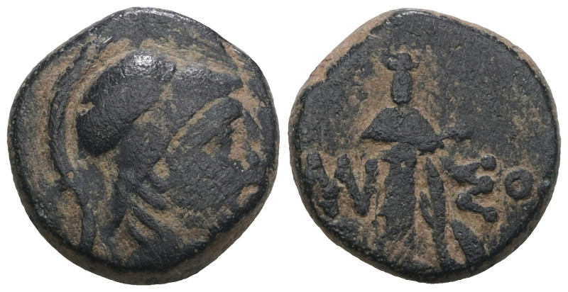 PONTOS. Amisos. Time of Mithradates VI Eupator (Circa 100-95 or 80-70 BC). Ae. W...