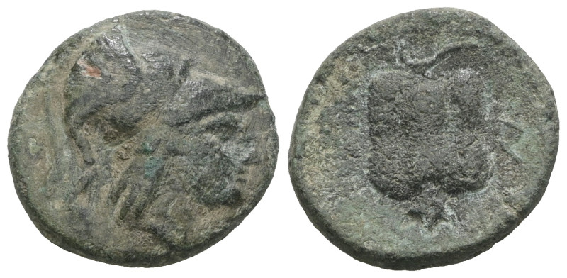 Pamphylia, Side, 1st century BC. Æ. Weight 3,56 gr - Diameter 15 mm.