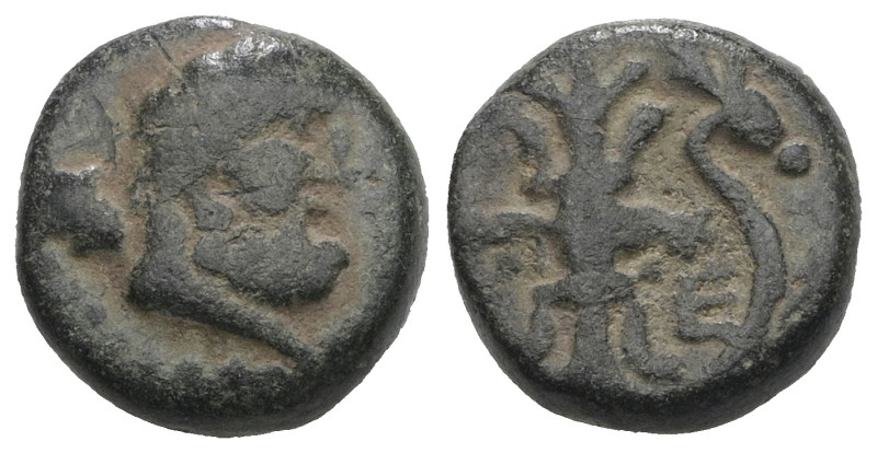 Pisidia, Selge; 200-100 BC. Weight 3,14 gr - Diameter 10 mm.