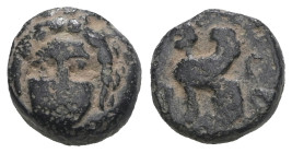 CARIA.Kaunos. Circa 386-300 BC.AE. Weight 1,16 gr - Diameter 7 mm.