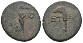 Pisidia, Etenna, AE, 1st century BC. Weight 4,01 gr - Diameter 16 mm.