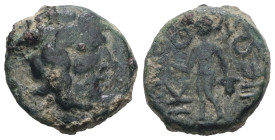 LYCAONIA. Eikonion. Ae (1st century BC). Weight 3,35 gr - Diameter 13 mm.