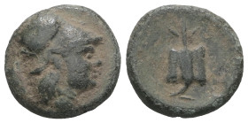 Pamphylia, Side, 1st century BC. Æ. Weight 1,87 gr - Diameter 10 mm.