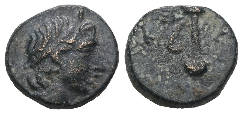 Greek uncertain AE. Weight 1,52 gr - Diameter 10 mm.