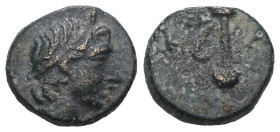 Greek uncertain AE. Weight 1,52 gr - Diameter 10 mm.