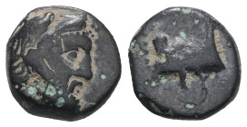 Greek uncertain AE. Weight 1,25 gr - Diameter 7 mm.