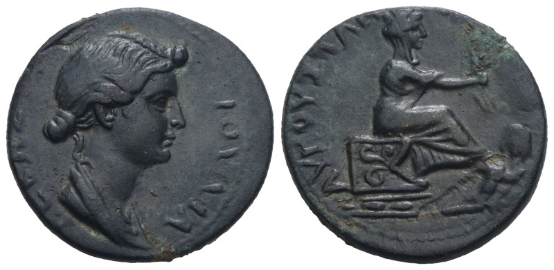 CILICIA, Augusta. Julia Augusta (Livia). Augusta, AD 14-29. Æ . Dated CY 48 (AD ...