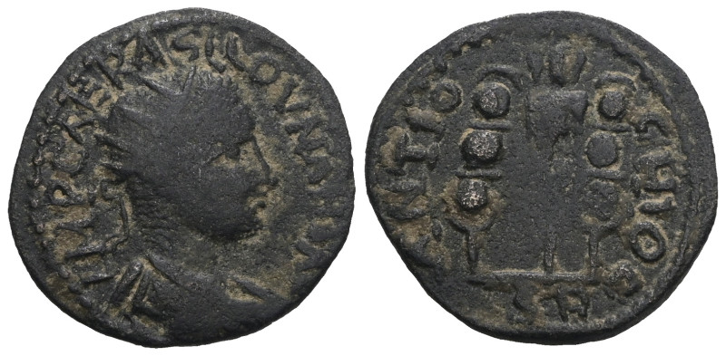 PISIDIA, Antioch. Volusian. 251-253 AD. Æ. Weight 4,68 gr - Diameter 19 mm.