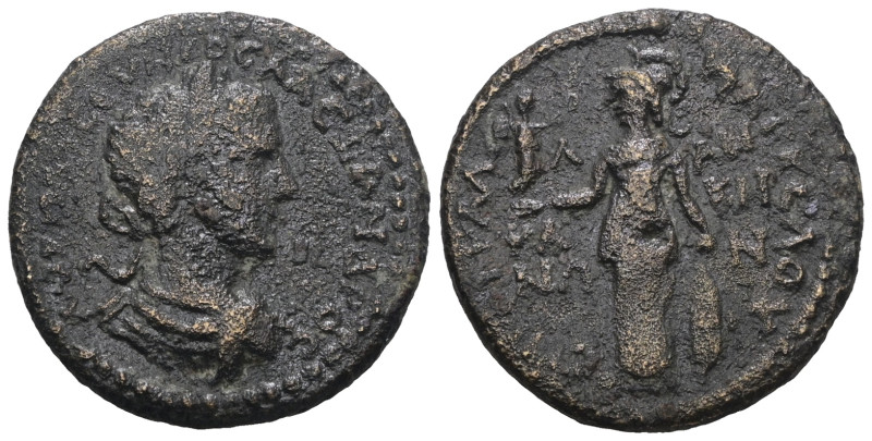 Aiolis. Temnos. Severus Alexander AD 222-235. Weight 8,00 gr - Diameter 22 mm.