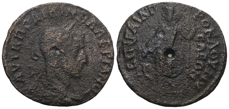 Valerian I. AD 253-260. Æ. Weight 5,43 gr - Diameter 25 mm.