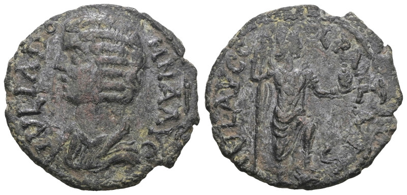 Pisidia, Antioch, Julia Domna, 193 - 211 AD AE. Weight 5,12 gr - Diameter 20 mm.