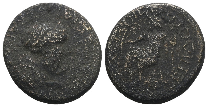 Phrygia, Amorium. Vespasian. AE. 69-54 AD. Weight 4,32 gr - Diameter 16 mm.