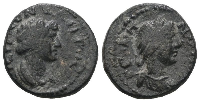 Roman Provincial pseudo-autonomous issue. Weight 2,80 gr - Diameter 14 mm.