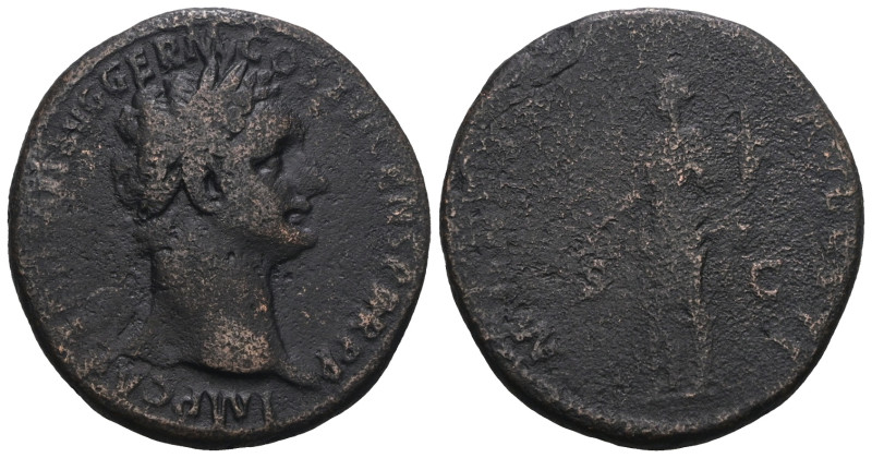 Domitian. Sestertius. 90-91 AD. Rome. Weight 10,37 gr - Diameter 26 mm.