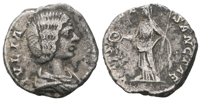 Julia Domna (AD 193-217). AR denarius. Weight 3,23 gr - Diameter 15 mm.