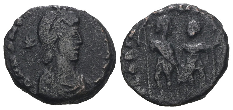 Honorius Æ Nummus, AD 406-408. Weight 2,35 gr - Diameter 12 mm.