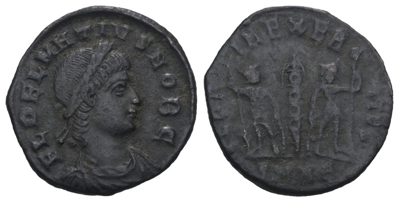 Delmatius Caesar (AD 335-337). AE. Weight 1,57 gr - Diameter 15 mm.