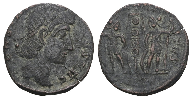 Constantius II. As Caesar, A.D. 324-337. Weight 1,25 gr - Diameter 12 mm.