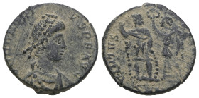 Honorius Æ Nummus, AD 406-408. Weight 2,69 gr - Diameter 15 mm.