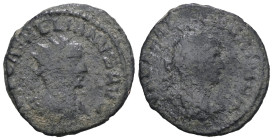 Aurelian and Vabalathus Æ Antoninianus. Antioch. AD 271-272. Weight 3,27 gr - Diameter 18 mm.