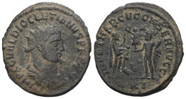 Diocletian (284-305) Æ antoninianus. Weight 3,52 gr - Diameter 20 mm.