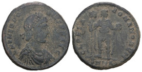 Theodosius I. A.D. 379-395. AE. Weight 4,67 gr - Diameter 20 mm.