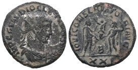 Diocletian (284-305) Æ antoninianus. Weight 2,99 gr - Diameter 19 mm.