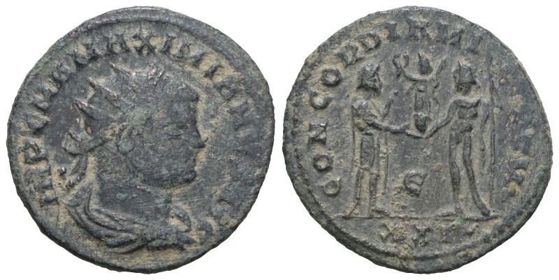 Maximianus Herculius (286-305). AE, Antoninianus. Weight 3,22 gr - Diameter 19 m...