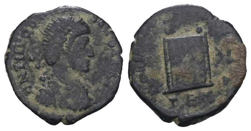 Theodosius I. A.D. 379-395. AE. Weight 0,93 gr - Diameter 11 mm.