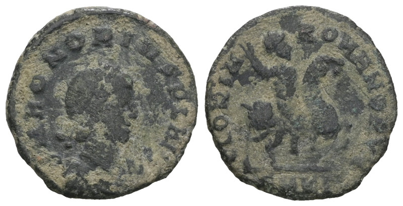 Honorius (393-423). AE. Weight 1,67 gr - Diameter 17 mm.